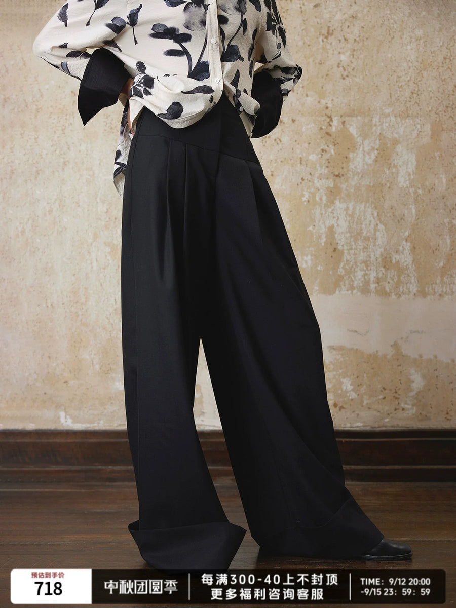 Elegance Wool Trousers