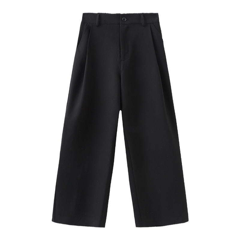 Pleated Cargo Trousers