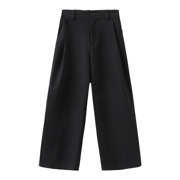 Pleated Cargo Trousers