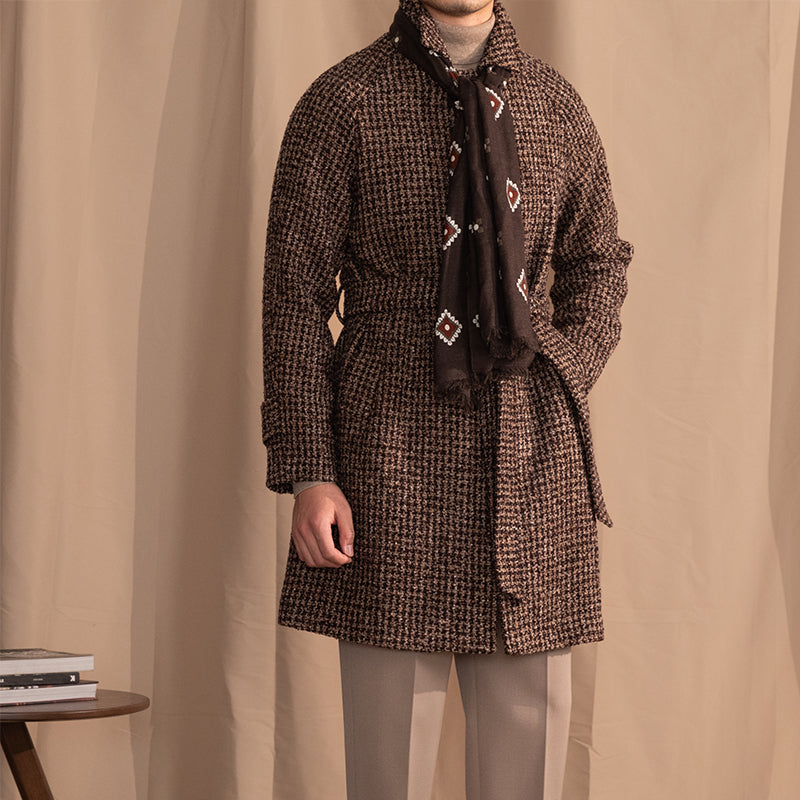 Handsome Houndstooth Coat