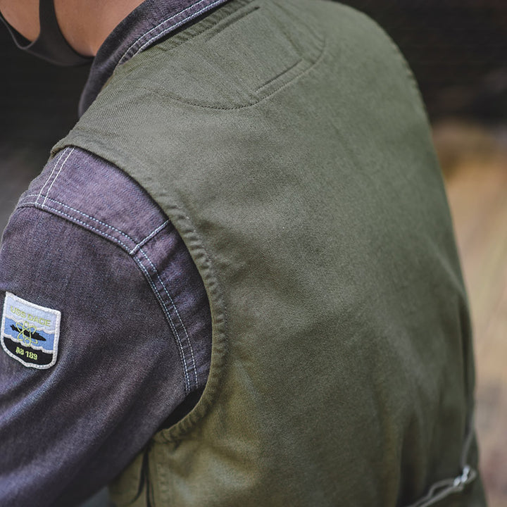 Khaki Paratrooper Vest