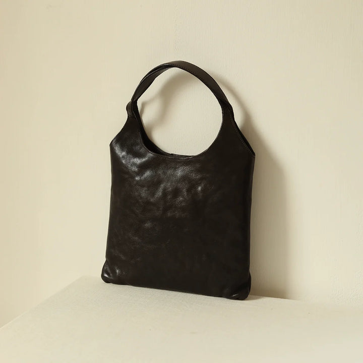 Leather Petite Tote