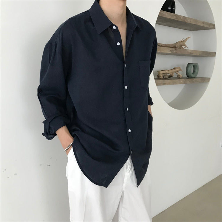 Cotton-Linen Long Sleeve