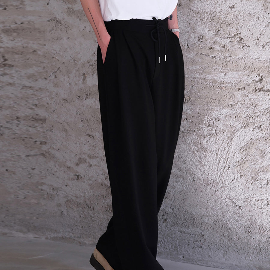 Summer Cool Knitted Sports Pants: Wrinkle-free, Loose Fit