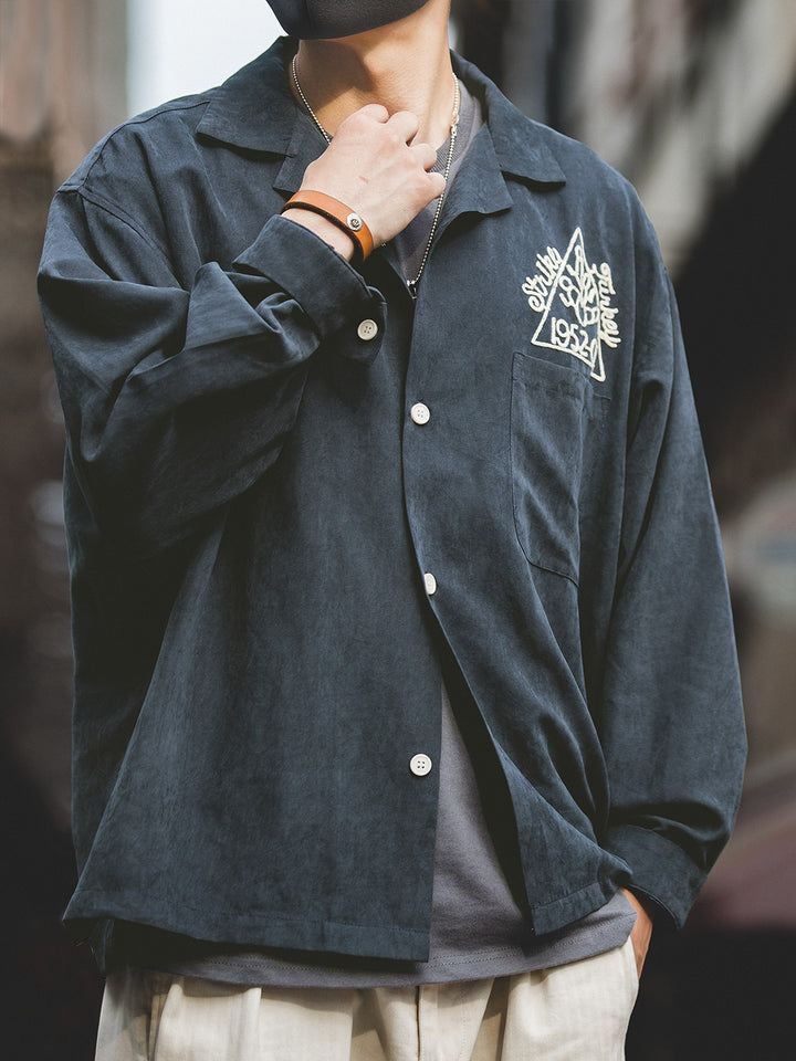 Embroidered Bowling Shirt