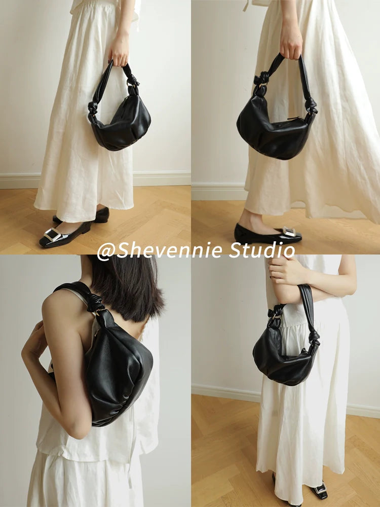 Soft Leather Shoulder Bag