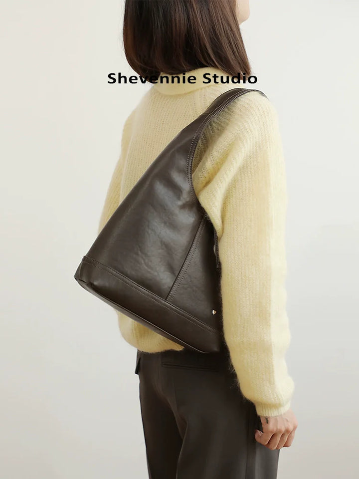 Bow Leather Tote