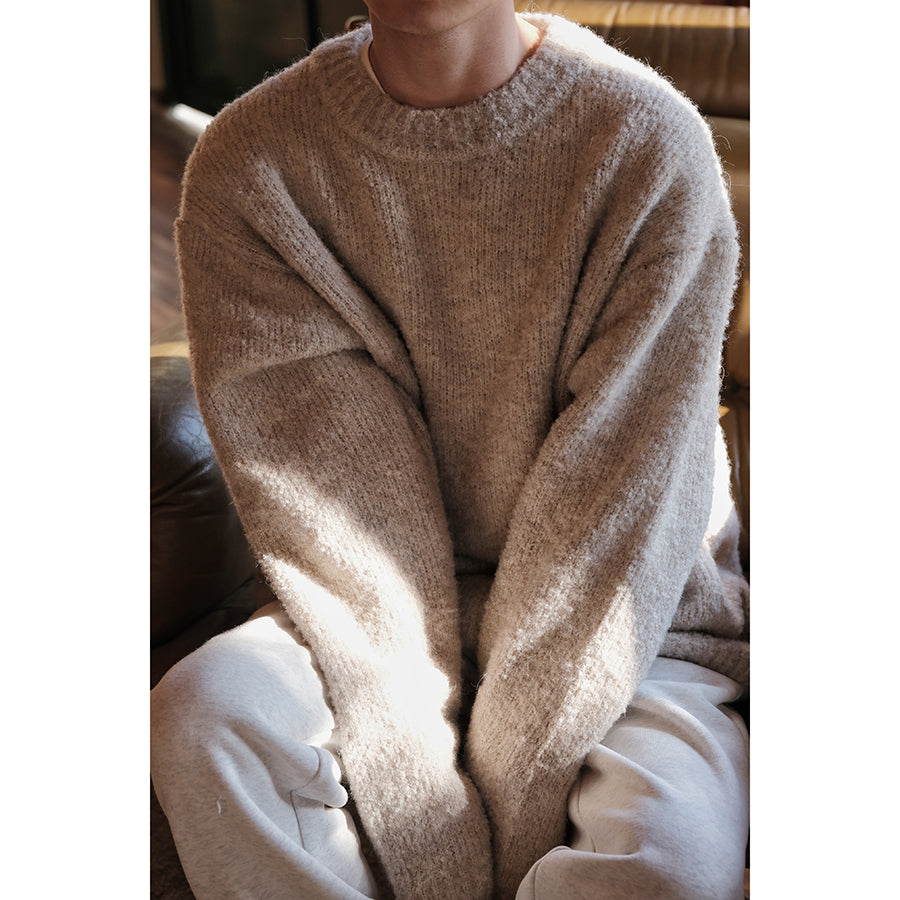 Knit Round Neck Sweater