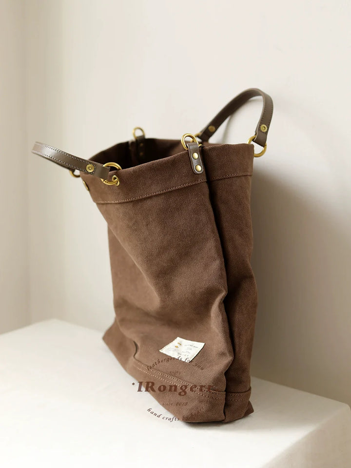 Canvas Commuter Tote