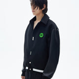 Contrast Color Embroidered Baseball Jacket - G Series