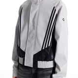 Men's Casual PU Leather Sports Jacket