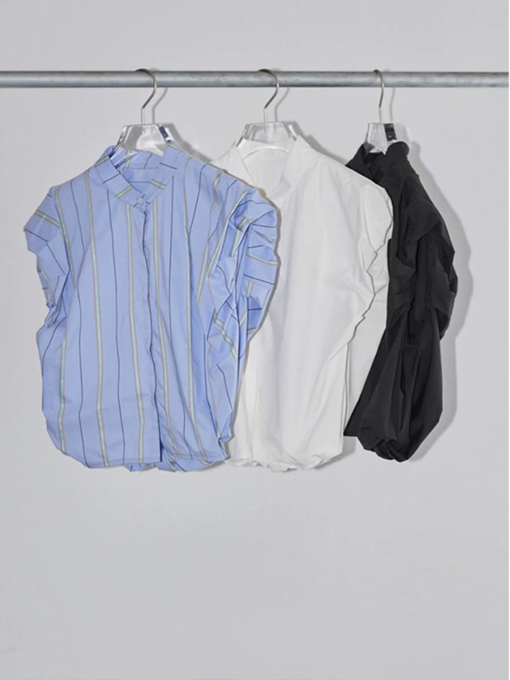 Striped Poplin Shirt