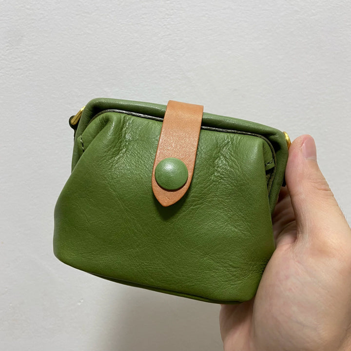 Leather Mini Chain Bag