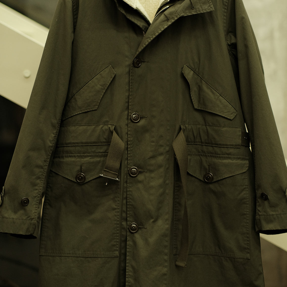 M47 Parka with Removable Heavy Wool Inner Coat