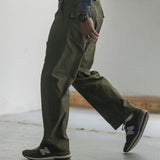 High Waist Loose Officer Casual Trouser Pants
