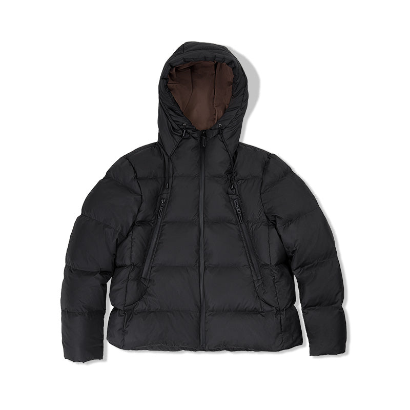 Men's Winter Hooded Down Jacket Warm Stylish Functional