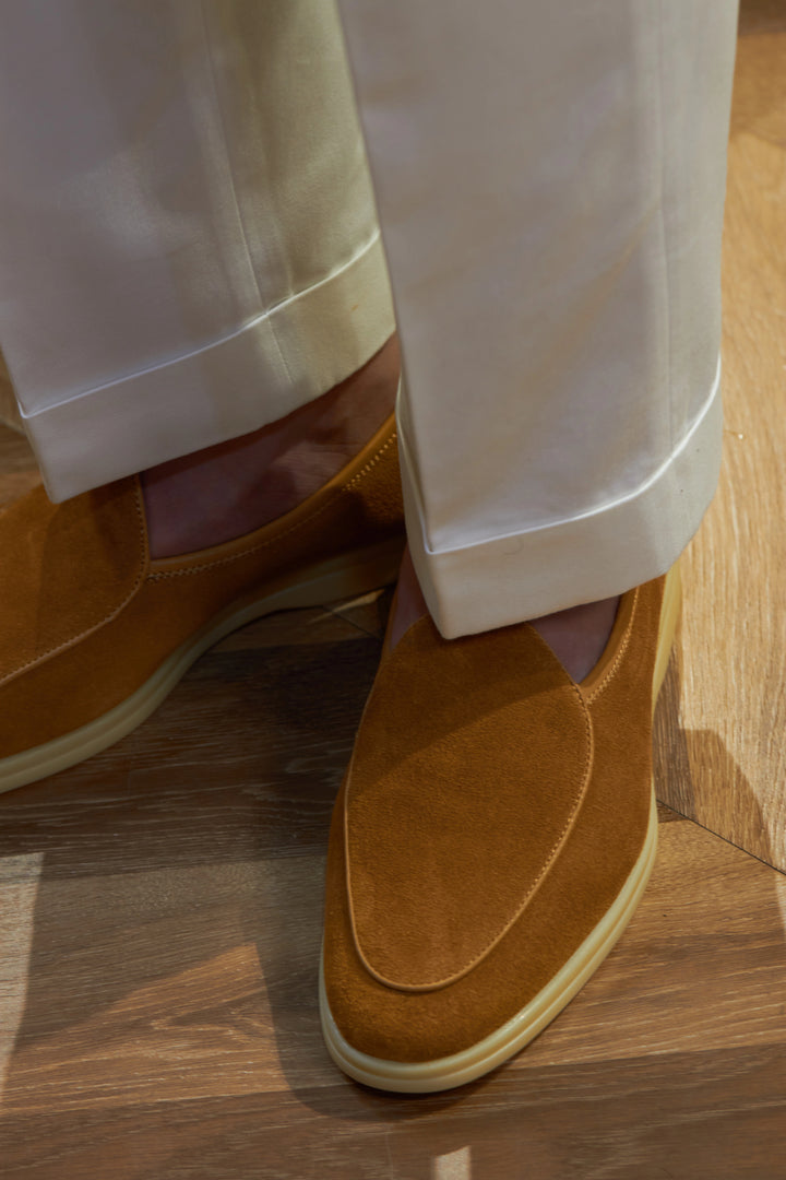 Yizhi Deerskin Loafers