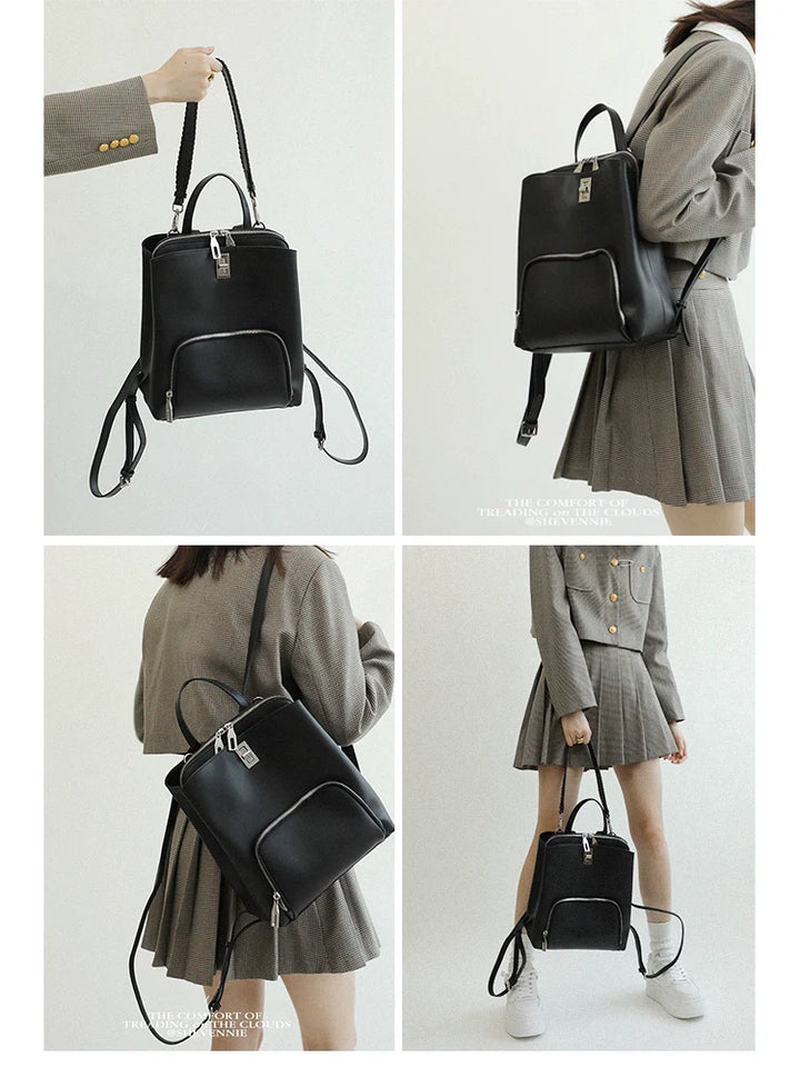 Allure Leather Backpack