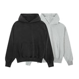 Silhouette Distressed Hoodie – Vintage Comfort with a Bold Edge
