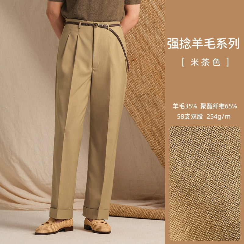 Breathable Wool Trousers