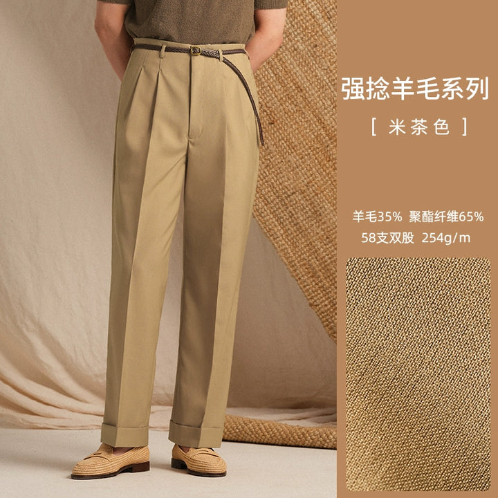 Breathable Wool Trousers