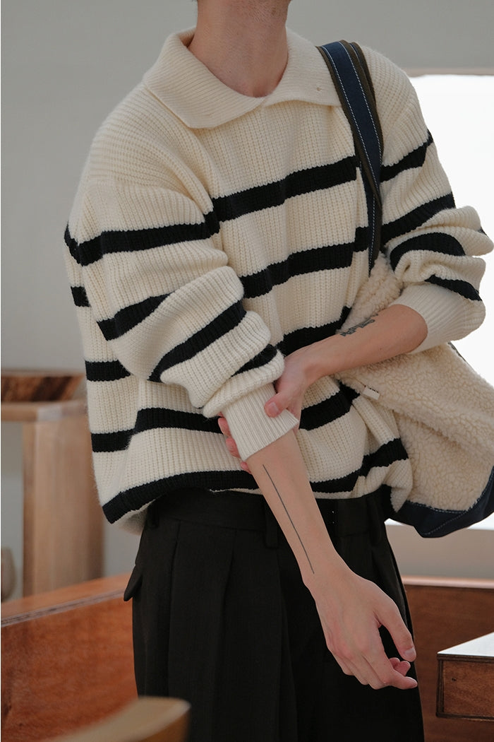 Loose Striped Sweater