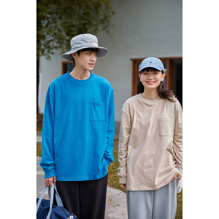 Long-Sleeve Cotton Tee