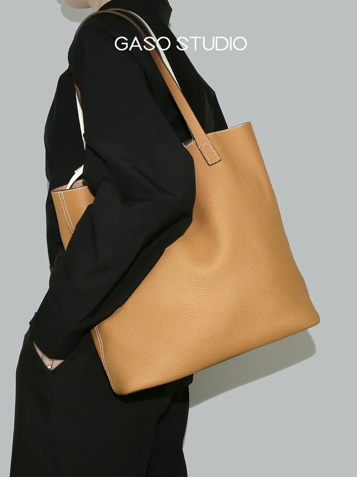 Genuine Leather Elite Tote