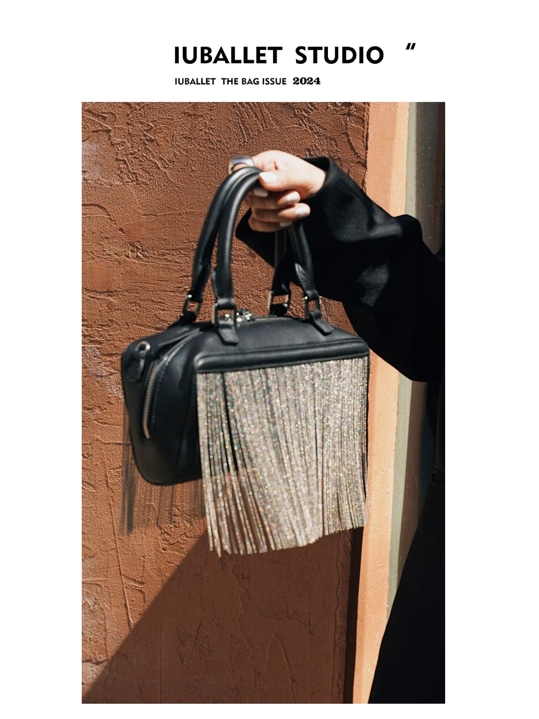 Silver Falls Tassel Shoulder Bag