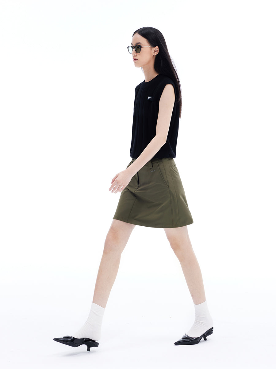 Simple A-Line Sports Skirt