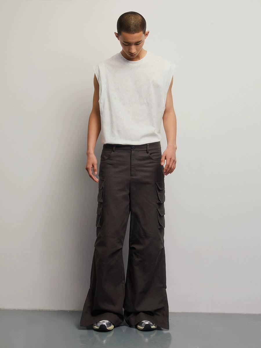 Dark Grey Cargo Pants