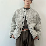 Xiaoxiang Tweed Unisex Jacket - Winter Customized Contour Jacket with Shared Pockets