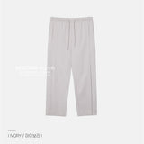 Korean Men's Elastic Waist Breathable Pants for Spring/Summer
