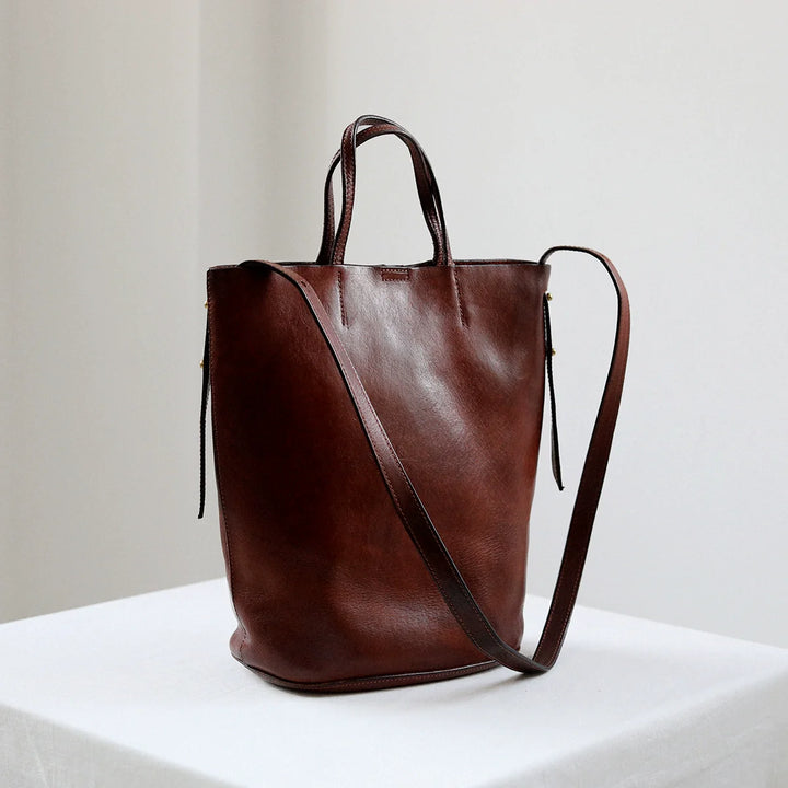 Hand-washed Leather Tote