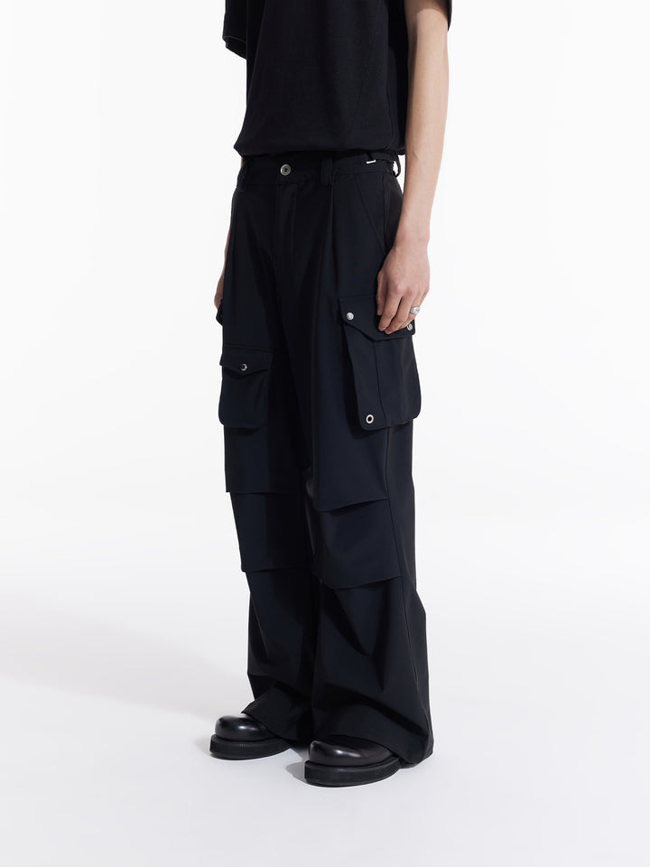 Nylon Multi-Pocket Overalls