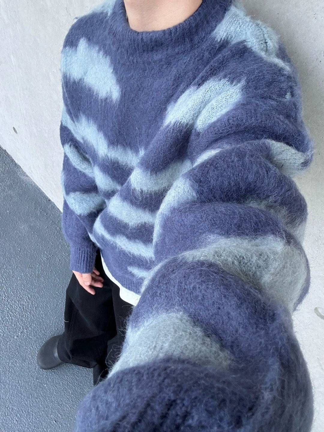 Gradient Mohair Sweater