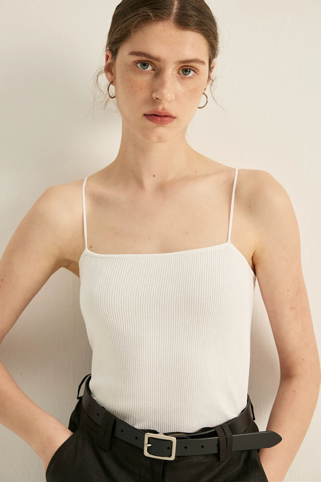 Silk Cotton Knitted Camisole