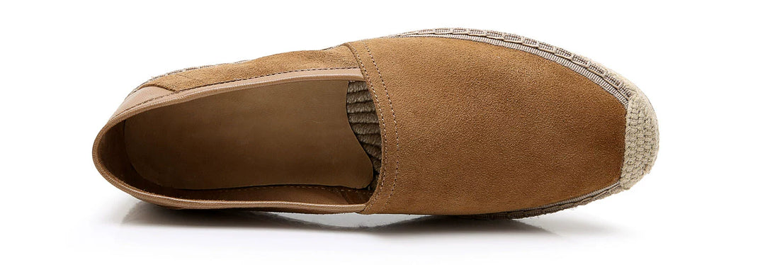 Yizhi Suede Fisherman Loafers