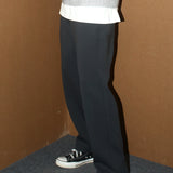 Morandi Color Fleece Sports Pants Casual Comfort