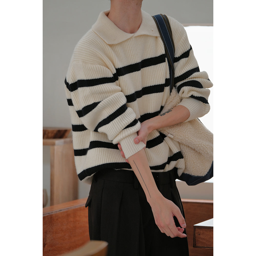 Loose Striped Sweater