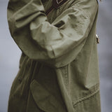Retro World War II M51 Trench Coat Men's Jacket