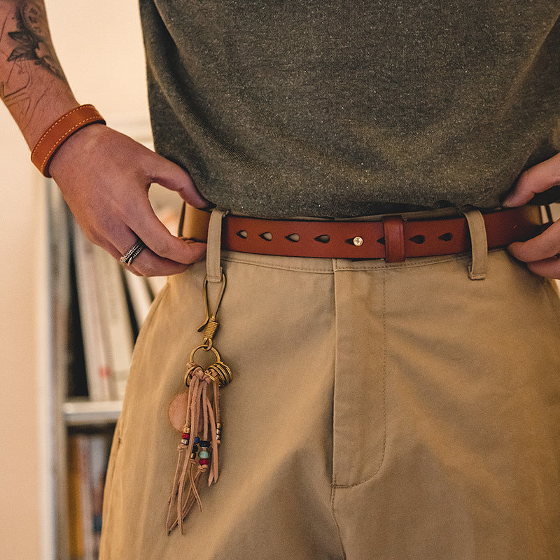 Vegetable Tanned Belt