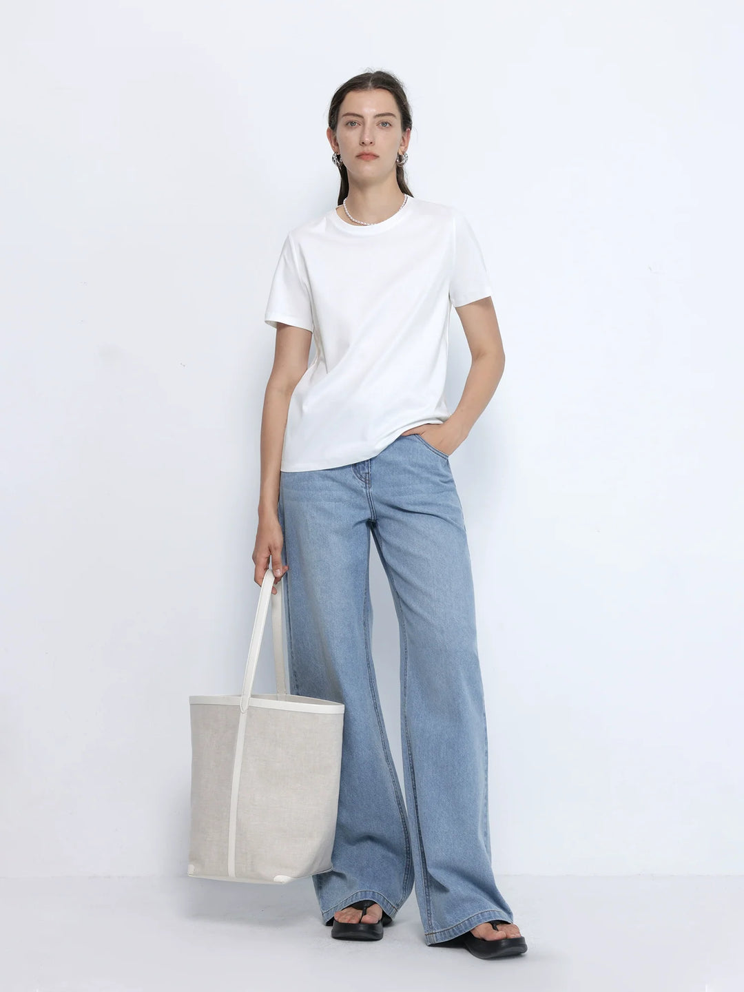 Mulberry Silk Pima Tee