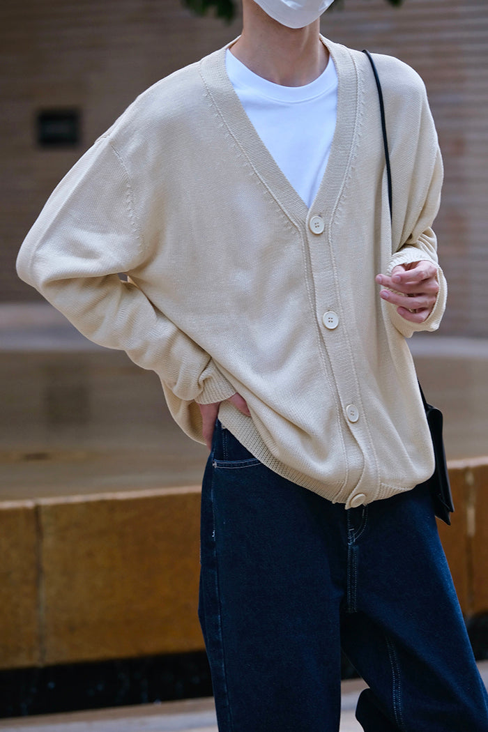 Spring V-Neck Cardigan