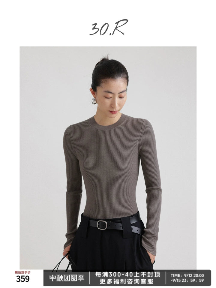 Slim Fit Wool Sweater