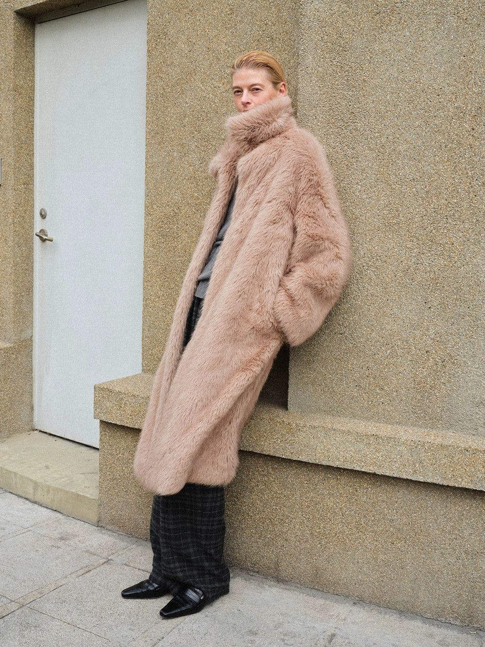 Natural Long Fur Coat