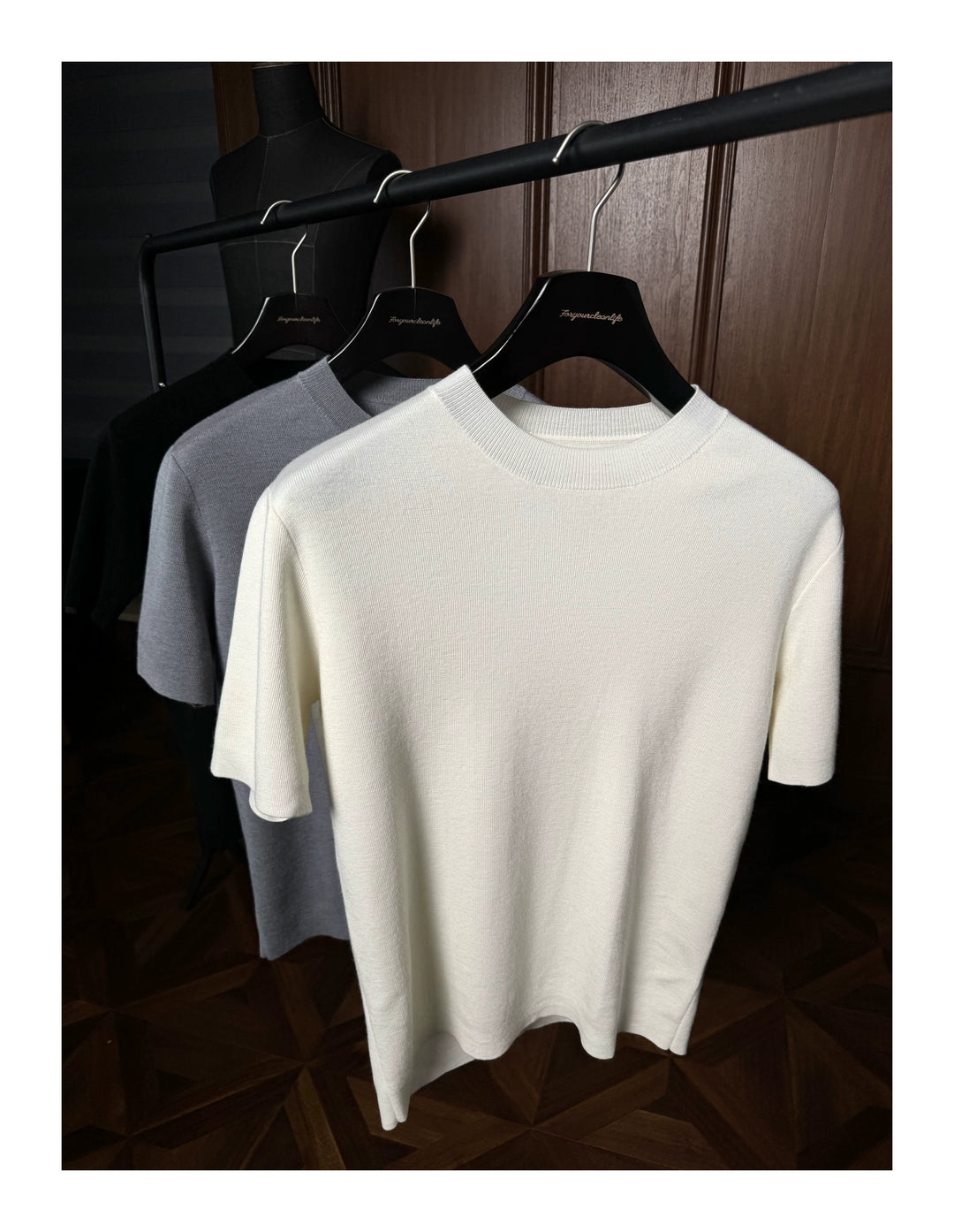 Lux Merino Knit Tee