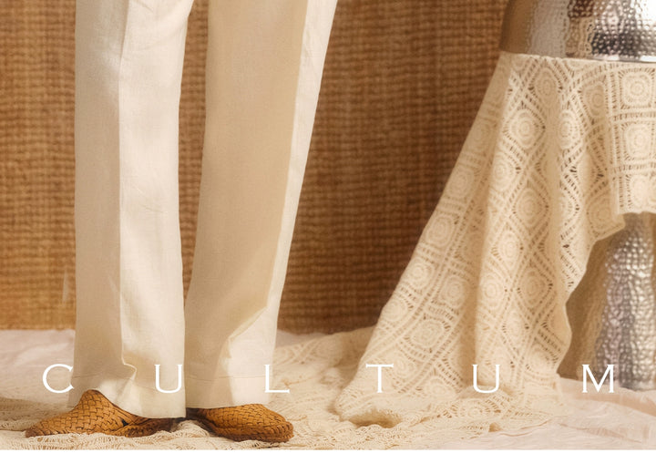 Linen Drawstring Trousers