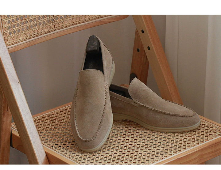 Yizhi Suede Loafers