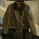 Replica B-15 Fur Collar Flight Jacket for Winter